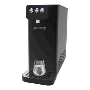 Shurity Oklahoma Refrigeratore acqua con Osmosi Inversa diretta Sopralavello Nero - 3 vie, Liscia, Gassata e Fredda