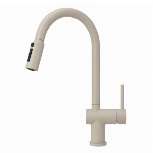 Shurity 386 Rubinetto da cucina con Doccetta estraibile 3 vie 3/8” Granito Avena