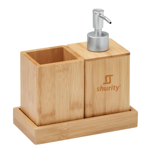 Shurity Set Bagno 3.pz BambooBath