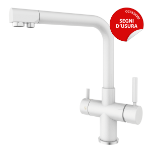 Shurity 520 Rubinetto da cucina 5 vie 3/8" Bianco – Prodotto con segni d’usura