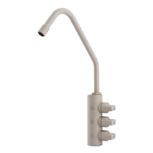 Shurity 302 Acciaio Inox Rubinetto di prelievo 3 vie per depuratori 1/4”mm. Granito Avena