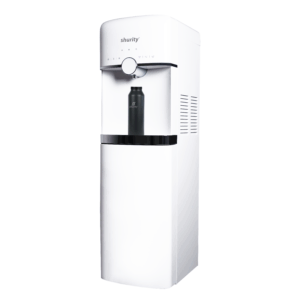 Shurity Velia Dispenser Acqua Refrigerata a Colonna con Osmosi Inversa - 3 vie acqua fredda, calda e ambiente