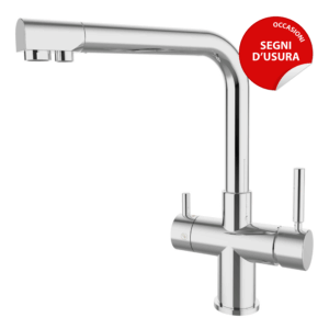 Shurity 520 Rubinetto da cucina 5 vie 3/8" Cromo – Prodotto con segni d’usura