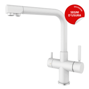 Shurity 520 Rubinetto da cucina 5 vie 3/8" Bianco – Prodotto con segni d’usura