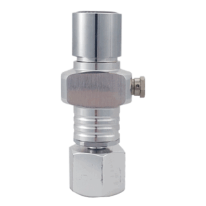 Carbon-Tech riduttore di pressione Co2 per Bombole ricaricabili 2, 4 e 10Kg. W21,8 (0,5-5 BAR)