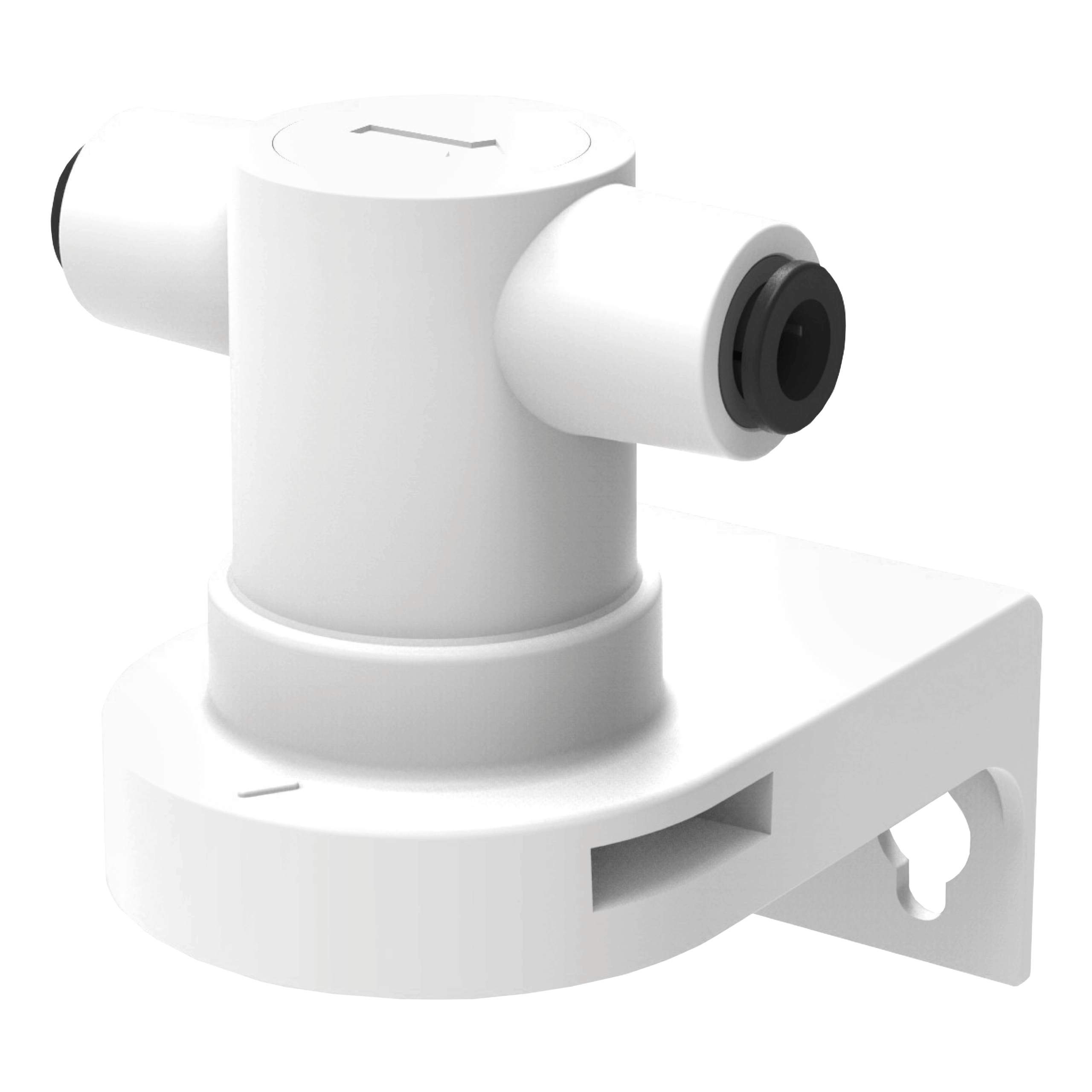 Shurity Mini testata singola con staffa e valvola di non ritorno attacchi 8mm