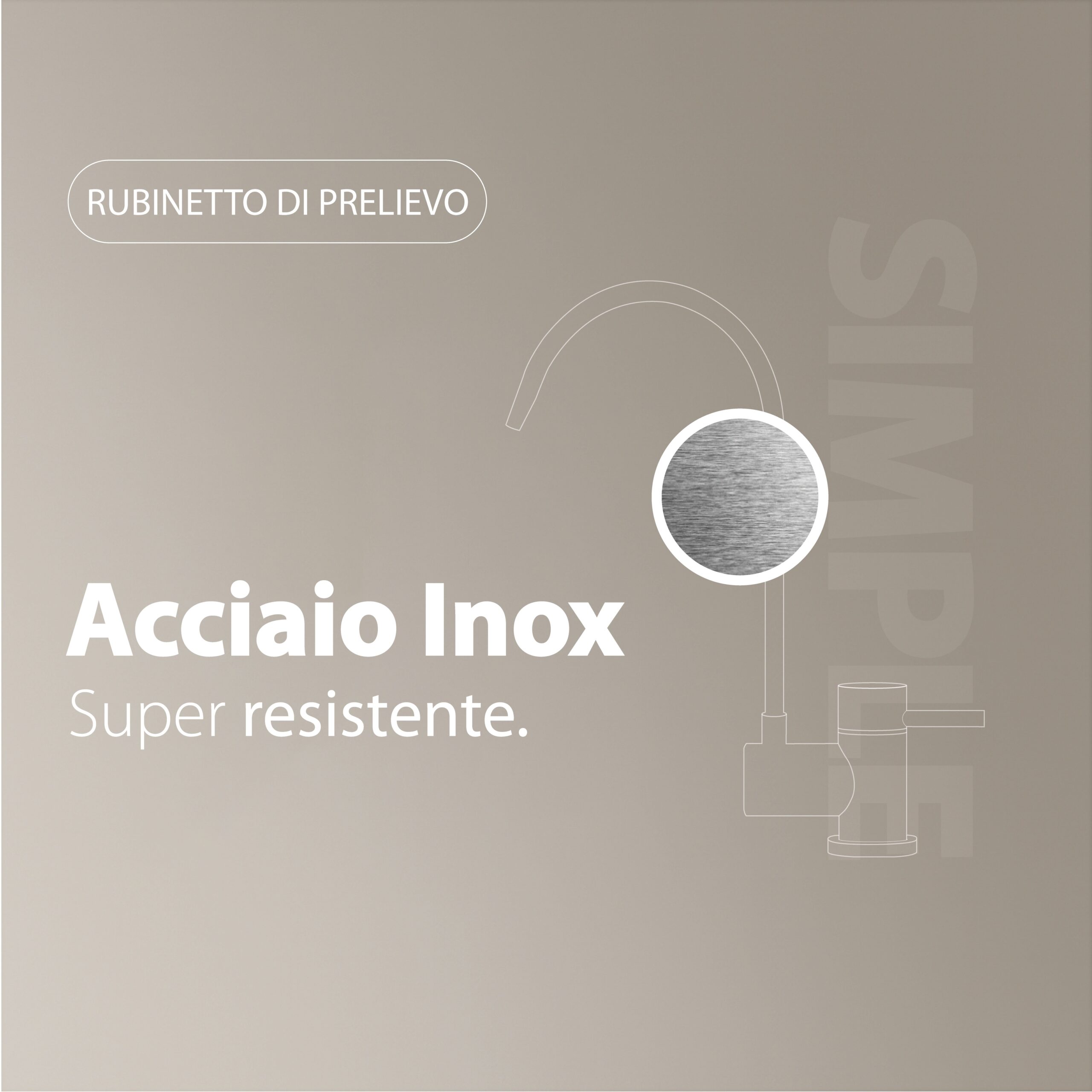 Shurity Simple Rubinetto di Prelievo 2 Vie Abbattibile Sottofinestra per Depuratori d’acqua 1/4” Nero Opaco - immagine 5
