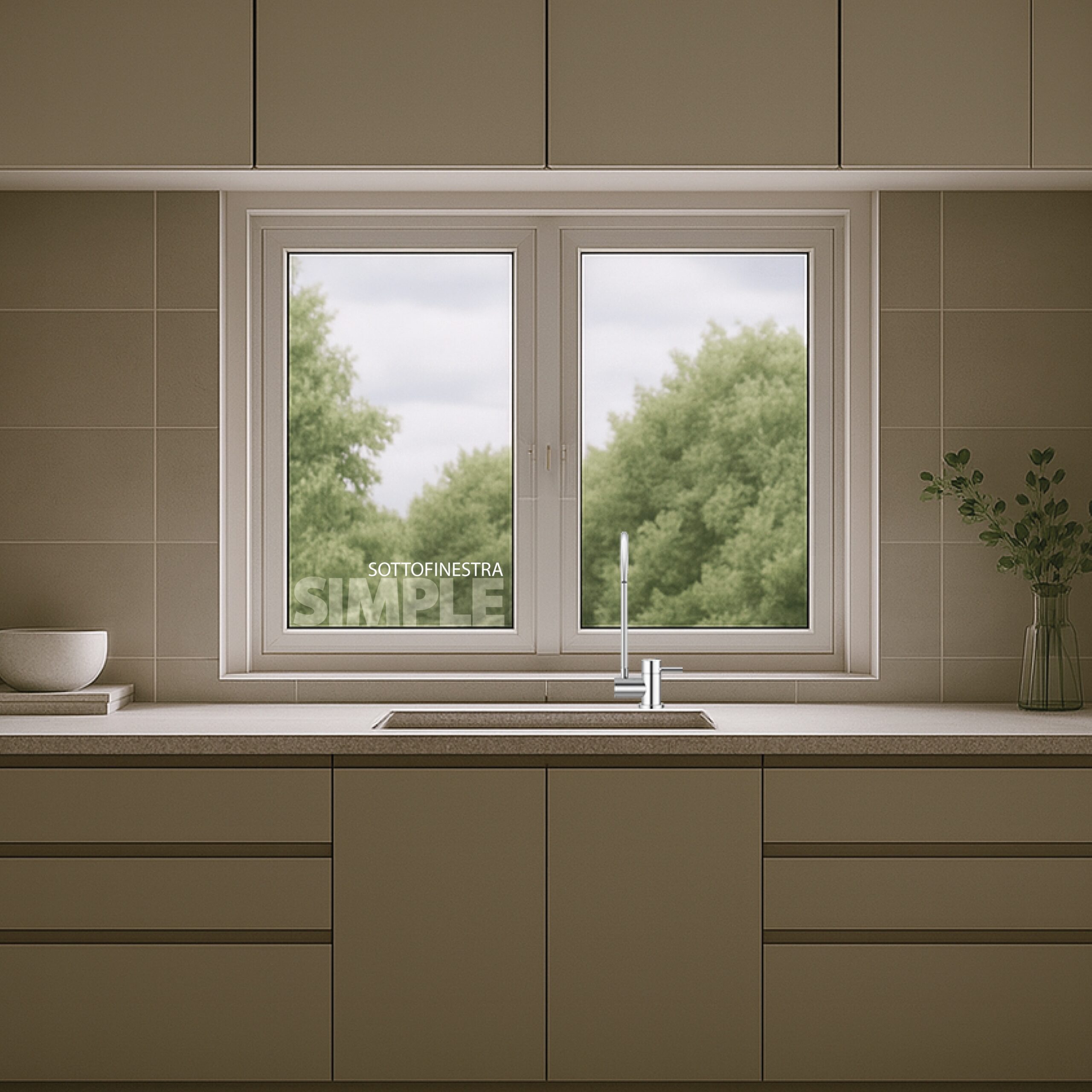 Shurity Simple Rubinetto di Prelievo 2 Vie Abbattibile Sottofinestra per Depuratori d’acqua 1/4” Nero Opaco - immagine 6