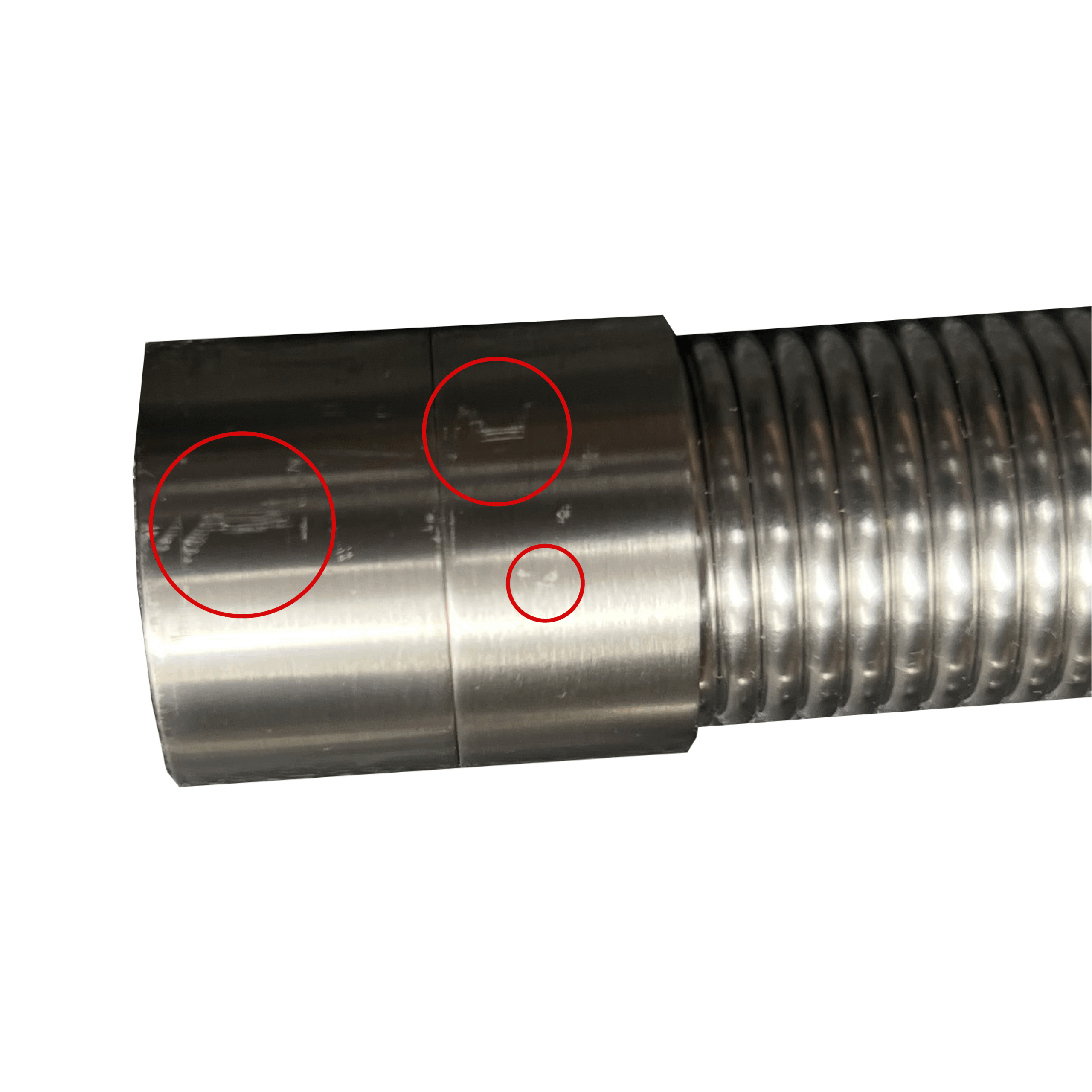 Shurity 560 Rubinetto da cucina con Doccetta in gomma 5 vie 3/8” Nickel Spazzolato – Prodotto con segni d’usura - immagine 2