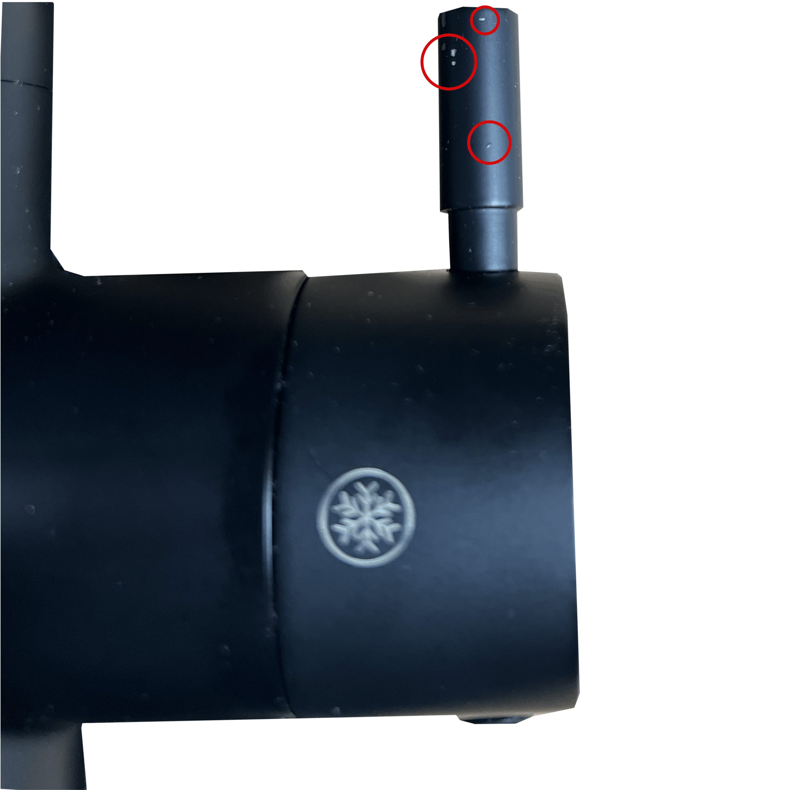 Shurity 560 Rubinetto da cucina con Doccetta 5 vie 3/8” Nero – Prodotto con segni d’usura - immagine 3