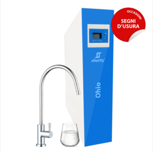 Shurity Ohio Depuratore acqua con Ultrafiltrazione Sottolavello - 1 via, Liscia – Prodotto con segni d’usura